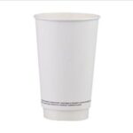 ΧΑΡΤΙΝΟ ΠΟΤΗΡΙ ΛΕΥΚΟ GLOSS 16oz DW