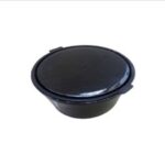 ΣΩΣΑΚΙ 180cc / 6oz ΜΑΥΡΟ ΑΣΦ. (100τ)