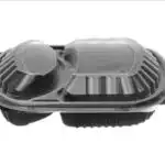 ΣΚΕΥΟΣ M/W ΜΑΥΡΟ 1050ml 2Θ & ΚΑΠΑΚΙ ΔΙΑΦΑΝΟ N.129