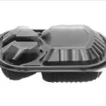 ΣΚΕΥΟΣ M/W ΜΑΥΡΟ 1000ml 3Θ & ΚΑΠΑΚΙ ΔΙΑΦΑΝΟ N.129