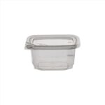 ΣΚΕΥΟΣ PET ΤΕΤΡΑΓΩΝΟ ΔΙΑΦΑΝΟ DELI SAFELOCK 12oz (355ML)