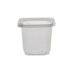 ΣΚΕΥΟΣ PET ΤΕΤΡΑΓΩΝΟ ΔΙΑΦΑΝΟ DELI SAFELOCK 24oz (710ML)