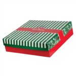 ΚΟΥΤΙ ΖΑΧΑΡΟΠΛΑΣΤΕΙΟΥ XMAS ΜΕ ΕΣΩΤ. ΕΠΙΣΤΡΩΣΗ ΑΛΟΥΜΙΝΙΟΥ Νο15