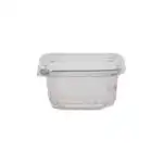 ΣΚΕΥΟΣ PET ΤΕΤΡΑΓΩΝΟ ΔΙΑΦΑΝΟ DELI SAFELOCK 12oz (355ML)