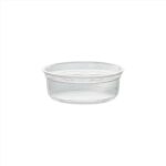 ΣΚΕΥΟΣ PET ΣΤΡΟΓΓΥΛΟ ΔΙΑΦΑΝΟ DELI POTS 8oz (237ML)
