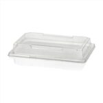 ΚΑΠΑΚΙ ΔΙΑΦΑΝΟ ΓΙΑ ΣΚΕΥΟΣ PET ΜΑΥΡΟ SUSHI 17.1X9.1X2