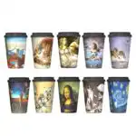 ΠΟΤΗΡΙ ΧΑΡΤΙΝΟ DW 12oz TABLES PAINTINGS MIX