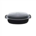 ΣΚΕΥΟΣ M/W ΠΑΡ/ΜΟ ΟΒΑΛ ΜΑΥΡΟ 950ml ΔΙΑΦ ΚΑΠΑΚΙ (σετ) 3X50