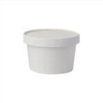 ΣΚΕΥΟΣ ΣΤΡΟΓΓΥΛΟ ΛΕΥΚΟ GLOSS ΓΙΑ ΣΟΥΠΑ 12oz (350ml)