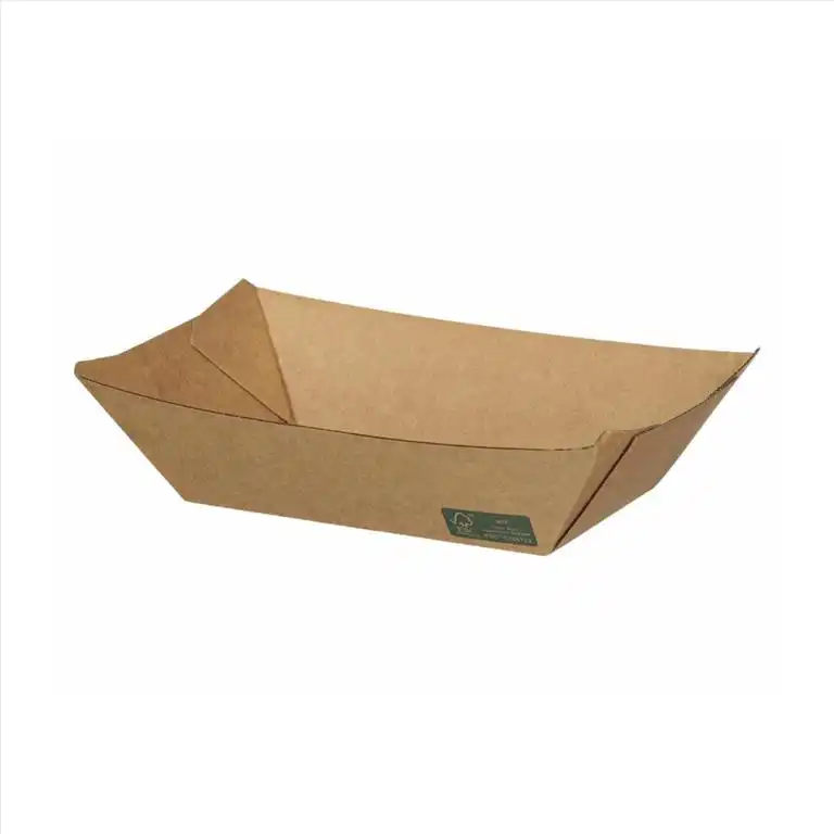 ΣΚΑΦΑΚΙ ΧΑΡΤΙΝΟ KRAFT 23oz 13.7X8.8X5.5cm