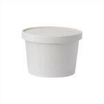 ΣΚΕΥΟΣ ΣΤΡΟΓΓΥΛΟ ΛΕΥΚΟ GLOSS ΓΙΑ ΣΟΥΠΑ 16oz (500ml)
