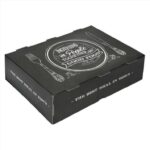 ΚΟΥΤΙ ΧΑΡΤΙΝΟ ΜΑΥΡΟ ΓΙΑ ΜΕΡΙΔΑ EASY OPEN "BEST MEAL" 27Χ19Χ7.5cm