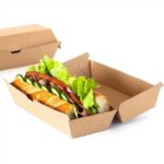 ΚΟΥΤΙ ΧΑΡΤΙΝΟ KRAFT ΦΑΓΗΤΟΥ ΓΙΑ HOT DOG 21X7X7.5cm