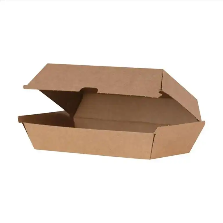ΚΟΥΤΙ ΧΑΡΤΙΝΟ KRAFT ΦΑΓΗΤΟΥ LARGE SNACK BOX 20.5Χ10.5Χ8cm