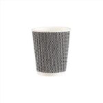 ΠΟΤΗΡΙ ΧΑΡΤΙΝΟ DW RIPPLE ΓΚΡΙ - ΜΑΥΡΟ 8oz