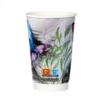 ΠΟΤΗΡΙ ΧΑΡΤΙΝΟ DW BUTTERFLY DESIGN 16oz