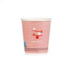ΠΟΤΗΡΙ ΧΑΡΤΙΝΟ DW ΠΟΛΥΧΡΩΜΑ BUBBLE DESIGN MIX 8oz