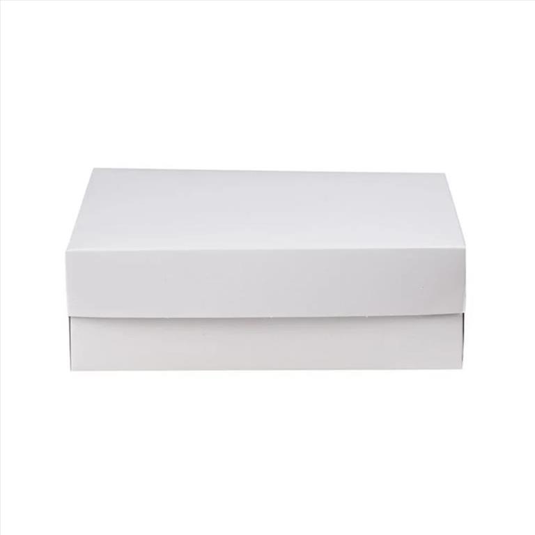 345887b8-6766-f111-9c36-509a4c0ef2b0 ΚΟΥΤΙ ΖΑΧΑΡΟΠΛΑΣΤΕΙΟΥ ΛΕΥΚΟ ΜΕ ΕΣΩΤΕΡΙΚΗ ΕΠΕΝΔΥΣΗ ΑΛΟΥΜΙΝΙΟΥ Νο30 30X30X10cm