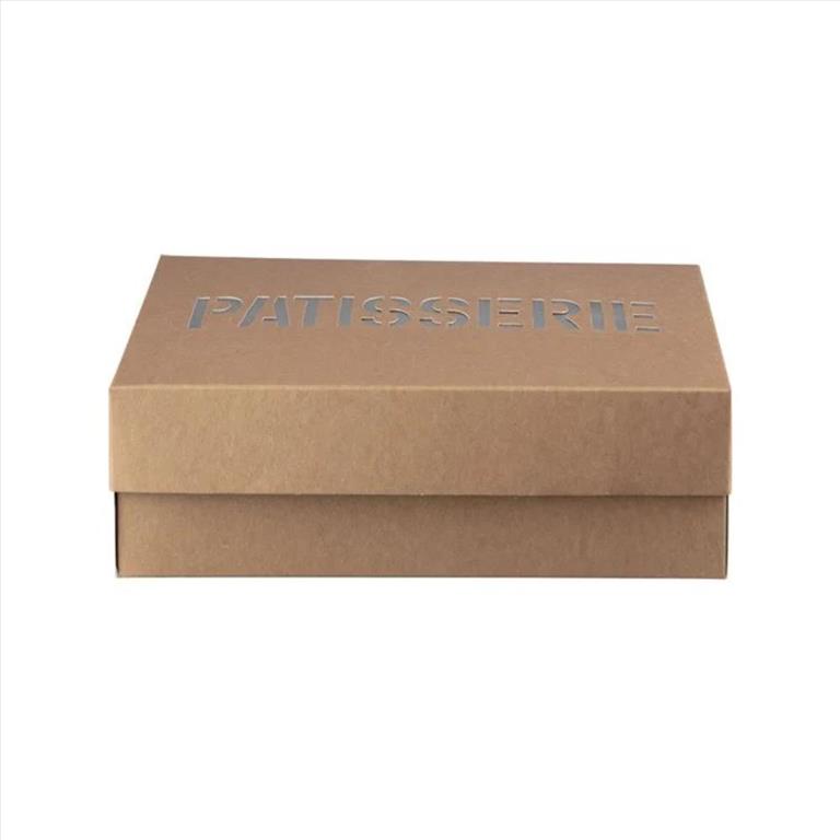 bdde950a-036b-f111-9c36-509a4c0ef2b0 ΚΟΥΤΙ ΖΑΧΑΡΟΠΛΑΣΤΕΙΟΥ KRAFT ΜΕ ΕΣΩΤΕΡΙΚΗ ΕΠΙΣΤΡΩΣΗ ΛΕΥΚΗ PET ΠΑΡΑΘΥΡΟ PATISSERIE Νο15 25X25X8cm