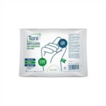 ΓΑΝΤΙΑ HDPE PROTECT ΜΙΑΣ ΧΡΗΣΗΣ ΔΙΑΦΑΝΑ ΧΩΡΙΣ ΠΟΥΔΡΑ ΓΕΝΙΚΗΣ ΧΡΗΣΗΣ ONE SIZE 290X275mm