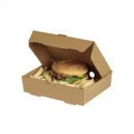 ΚΟΥΤΙ ΧΑΡΤΙΝΟ KRAFT FSC ΜΕΡΙΔΑ CLUB SANDWICH 21.6X17X5.4cm