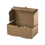 ΚΟΥΤΙ ΧΑΡΤΙΝΟ KRAFT DOUBLE BURGER 22.X12X9cm