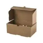ΚΟΥΤΙ ΧΑΡΤΙΝΟ KRAFT DOUBLE BURGER 22.X12X9cm