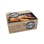 ΚΟΥΤΙ ΨΗΤΟΠΩΛΕΙΟΥ GRILL Τ3 ΜΙΣΗ ΜΕΡΙΔΑ ΚΟΤΟΠΟΥΛΟ 19Χ14.5Χ8cm