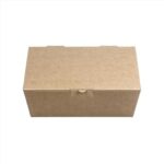 ΚΟΥΤΙ ΧΑΡΤΙΝΟ KRAFT ΑΥΤΟΜΑΤΟ ΔΙΠΛΟ BURGER 20.7X14.5X7.5cm
