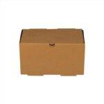ΚΟΥΤΙ ΧΑΡΤΙΝΟ KRAFT HIGH DOUBLE BURGER 22.5X13.5X12cm
