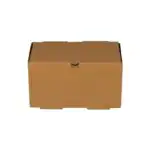 ΚΟΥΤΙ ΧΑΡΤΙΝΟ KRAFT HIGH DOUBLE BURGER 22.5X13.5X12cm
