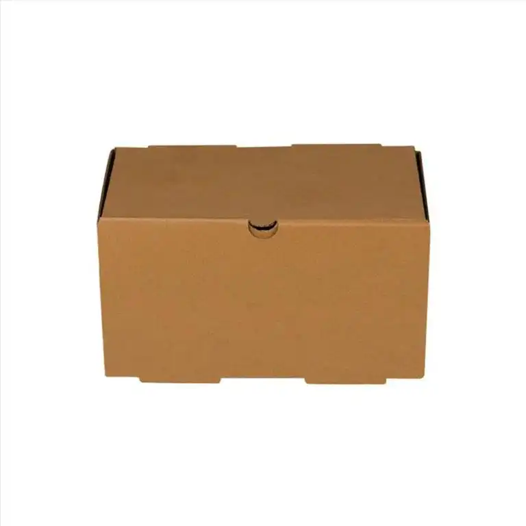 ΚΟΥΤΙ ΧΑΡΤΙΝΟ KRAFT HIGH DOUBLE BURGER 22.5X13.5X12cm