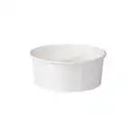ΣΚΕΥΟΣ ΧΑΡΤΙΝΟ ΦΑΓΗΤΟΥ ΣΤΡΟΓΓΥΛΟ ΛΕΥΚΟ DPE 750ml 15Χ6cm