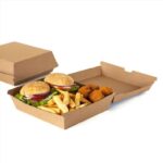 ΚΟΥΤΙ ΧΑΡΤΙΝΟ KRAFT ΓΙΑ ΓΕΥΜΑ 17.5Χ16Χ7.5cm