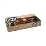 ΚΟΥΤΙ ΨΗΤΟΠΩΛΕΙΟΥ GRILL T24 ΣΟΥΒΛΑΚΙ ΜΕΓΑΛΟ 25Χ13Χ4.5cm