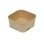 ΣΚΕΥΟΣ ΧΑΡΤΙΝΟ ΤΕΤΡΑΓΩΝΟ ΚΡΑΦΤ 1000ml 16.7X16.7X5.6cm